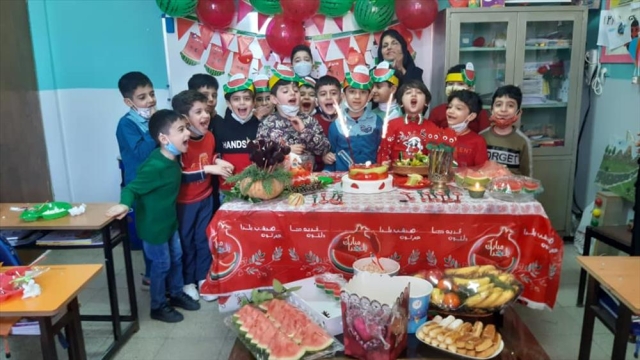 جشن یلدای 1400 در مدرسه ابتدایی تربیت اسلامی