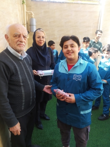 تقدیر از دانش آموزان طرح جابربن حیان